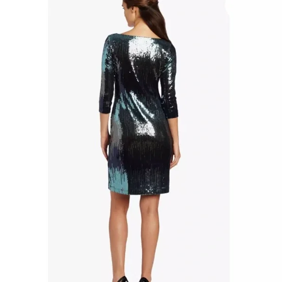 KAREN CANE - SEQUIN COCKTAIL DRESS-plus size - Picture 10 of 10